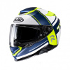 HJC RPHA 71 Zecha Integraalhelm, Wit-Blauw-Geel (Afbeelding 1 van 3)