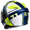 HJC RPHA 71 Zecha Integraalhelm, Wit-Blauw-Geel (Afbeelding 3 van 3)