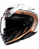 RPHA 71 Mapos Integraalhelm - Wit-Bruin