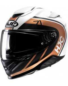 RPHA 71 Mapos Integraalhelm - Wit-Bruin
