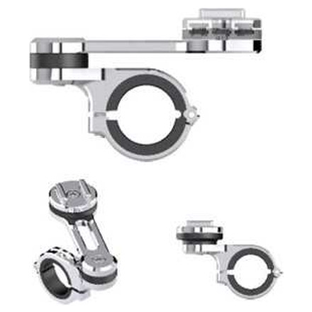 SP Connect Moto Mount Pro chrome, Chrome/Silver (3 van 5)
