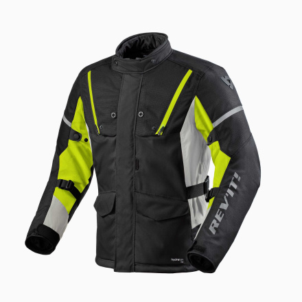 Horizon 3 H2O Motorjas - Zwart-Neon Geel