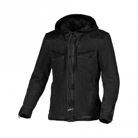 Macna Motorhoodie   Inland, Zwart (1 van 2)