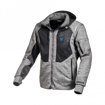 Macna Motorhoodie   Breeze, Grijs-Antraciet (1 van 2)