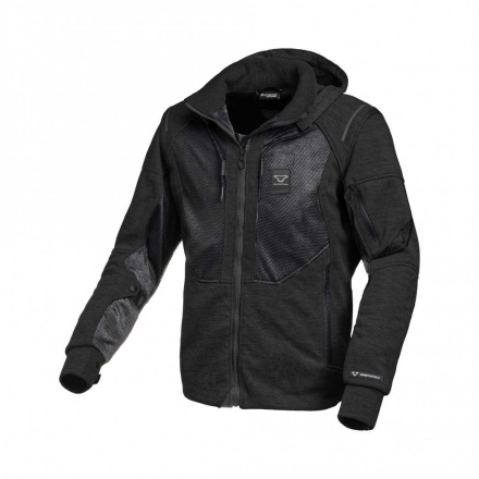 Macna Motorhoodie   Breeze, Zwart (1 van 2)