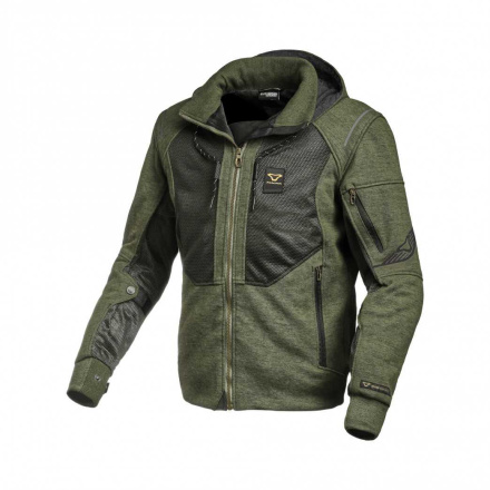 Macna Motorhoodie   Breeze, Groen-Zwart (1 van 2)