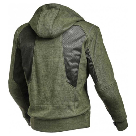 Macna Motorhoodie   Breeze, Groen-Zwart (2 van 2)