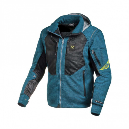 Macna Motorhoodie   Breeze, Blauw-Zwart (1 van 2)