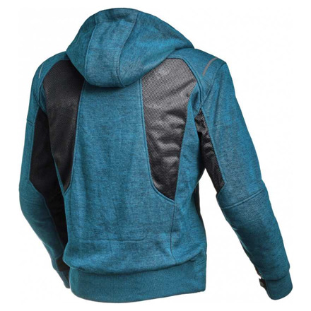 Macna Motorhoodie   Breeze, Blauw-Zwart (2 van 2)