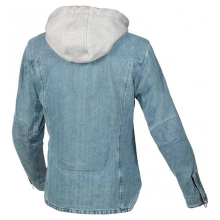 Macna Motorhoodie   Inland Dames, Licht Blauw (2 van 2)