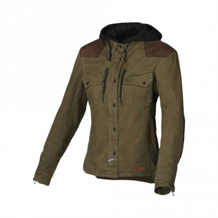 Macna Motorhoodie   Inland Dames, Army Green (1 van 2)