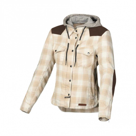 Motorhoodie   Inland Dames - Beige-Bruin