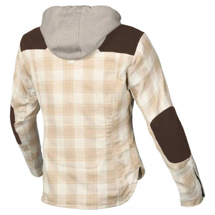 Macna Motorhoodie   Inland Dames, Beige-Bruin (2 van 2)