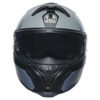AGV TOURMODULAR TEXTOUR, Mat Zwart-Grijs (Afbeelding 2 van 4)