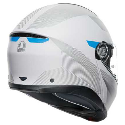 AGV TOURMODULAR FREQUENCY, Wit-Grijs-Blauw (6 van 11)