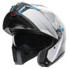 AGV TOURMODULAR FREQUENCY, Wit-Grijs-Blauw (Afbeelding 4 van 4)