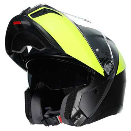 AGV TOURMODULAR BALANCE, Mat Zwart-Fluor (10 van 11)