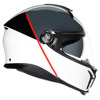 AGV TOURMODULAR BALANCE, Wit-Grijs-Rood (Afbeelding 4 van 13)