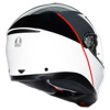 AGV TOURMODULAR BALANCE, Wit-Grijs-Rood (Afbeelding 7 van 13)