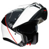 AGV TOURMODULAR BALANCE, Wit-Grijs-Rood (Afbeelding 11 van 13)