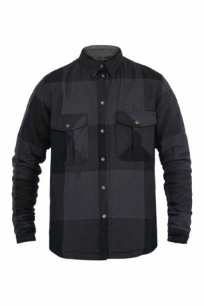 John Doe Motoshirt Grey Black Big Block, Grijs-Zwart (1 van 1)