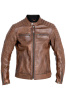 Leather Jacket Dexter Brown