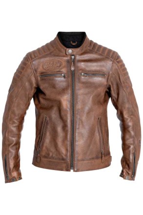 Leather Jacket Dexter Brown - Bruin