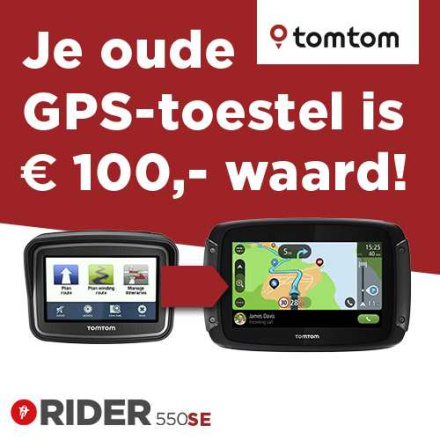 Tomtom Rider 550 SE (100 euro Inruilkorting)