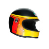 AGV X3000  E2205 MULTI, Zwart-Rood-Oranje-Geel (Afbeelding 1 van 6)