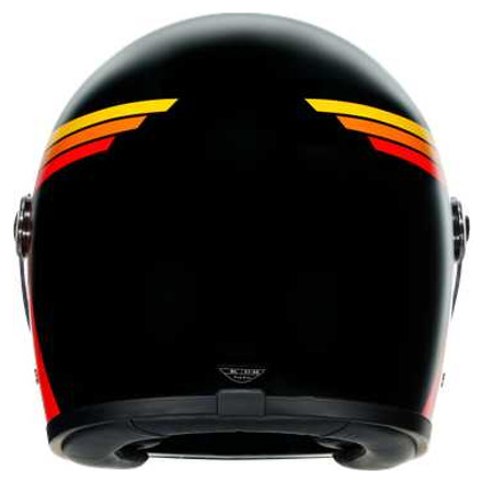AGV X3000  E2205 MULTI, Zwart-Rood-Oranje-Geel (5 van 6)