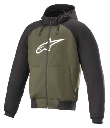 Alpinestars Chrome Sport Hoodie, Zwart-Groen (1 van 1)