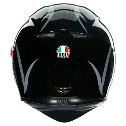 AGV K3 SV E2205 MULTI MPLK ANGRY BLACK, Zwart (5 van 8)