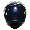 AGV K3 SV E2205 MULTI MPLK BUBBLE Integraalhelm, Blauw-Geel-Wit (Afbeelding 6 van 7)