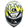 AGV K3 SV E2205 MULTI MPLK BUBBLE Integraalhelm, Blauw-Geel-Wit (Afbeelding 7 van 7)