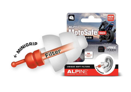 Alpine MotoSafe earplugs RACE, N.v.t. (1 van 1)