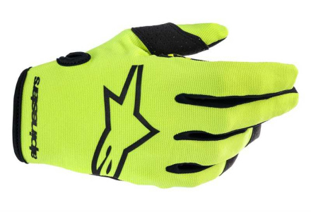 YOUTH   KIDS RADAR GLOVES - Geel-Zwart