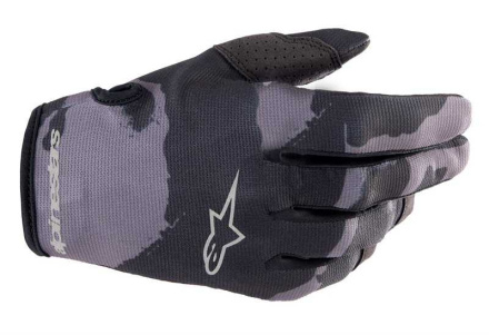 YOUTH   KIDS RADAR GLOVES - Antraciet-Zwart