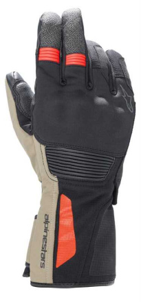 DENALI AEROGEL DRYSTAR GLOVES - Zwart-Khaki-Rood