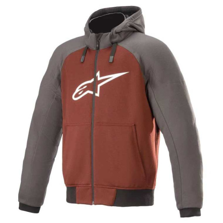 Alpinestars Chrome Sport Hoodie, Grijs-Rood (1 van 1)