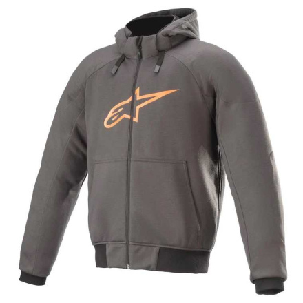 Alpinestars Chrome Sport Hoodie, Grijs-Oranje (1 van 1)