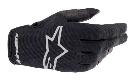 RADAR GLOVES - Zwart-Zilver