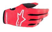 RADAR GLOVES - Rood-Wit