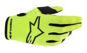 RADAR GLOVES - Neon Geel-Zwart