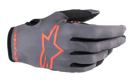 Alpinestars RADAR GLOVES, Grijs-Oranje (1 van 1)