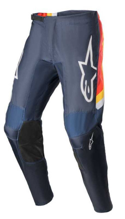 FLUID CORSA PANTS - Blauw-Zwart