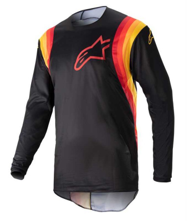 FLUID CORSA JERSEY - Zwart