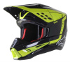 S-M5 BEAM HELMET ECE - Zwart-Antraciet-Fluor