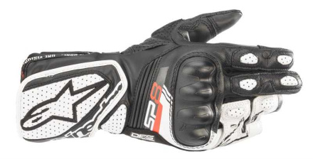 STELLA SP-8 V3 GLOVES - Zwart-Wit