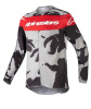YOUTH RACER TACTICAL JERSEY - Grijs-Rood