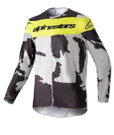 Alpinestars YOUTH RACER TACTICAL JERSEY, Grijs-Fluor (1 van 1)